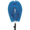Vikan Hygiene 5371-3 buizenborstel blauw zacht verstelbaar 110x270mm